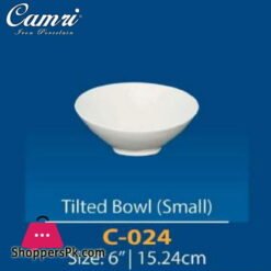 Camri Tilted Bowl (Small) 6 Inch -1 Pcs