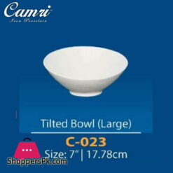 Camri Tilted Bowl (large) 7 Inch -1 Pcs