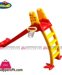 Chick Baby Slide Jumbo with Basketball Hoop - 6.5 Feet