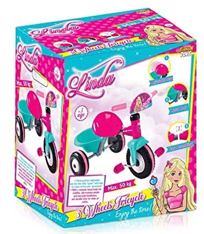 Cool Wheels Linda Tricycle, Pink