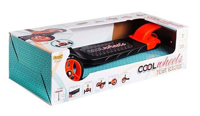 Cool Wheels Twist Scooter Orange - Fr57737