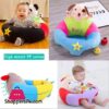 Cute Portable Baby Support Seat Learn To Sit &Amp; Play Soft Chair Age Range : 0-6 Month