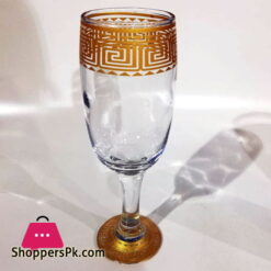 Decoware Imperial 200 Ml Gold Glass (Pack of 6)