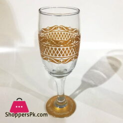 Decoware Imperial 200 Ml Gold Glass (Pack of 6)