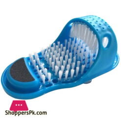 Healthy Foot Washer Shower Shoes Easy Feet Massager Clean Slipper with Scrubber Brush With Pumice Stone As Seen on TV