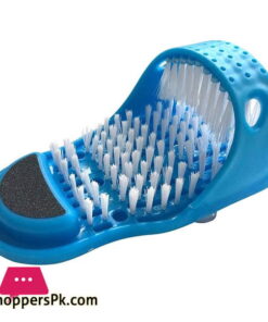 Healthy Foot Washer Shower Shoes Easy Feet Massager Clean Slipper with Scrubber Brush With Pumice Stone As Seen on TV