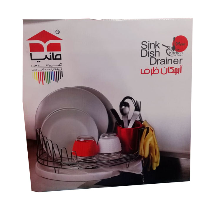 Mania Sink Dish Drainer Round