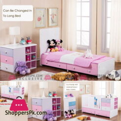 Multi-Functional Baby Cot Bed Baby Crib With Removable Drawers 503A