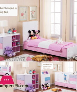 Multi-Functional Baby Cot Bed Baby Crib With Removable Drawers 503A