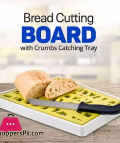 Multifunctional Plastic TRAY FRUIT WASHING BOARD / Bread Cutting Board with Crumb Catcher Tray / Dish Drying Drainer Rack