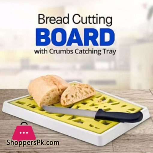 Multifunctional Plastic TRAY FRUIT WASHING BOARD / Bread Cutting Board with Crumb Catcher Tray / Dish Drying Drainer Rack
