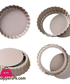 Nonstick Mini Tartlet Custard Quiche Pastry Pie Pan 3-InchDiameter 1 Pcs