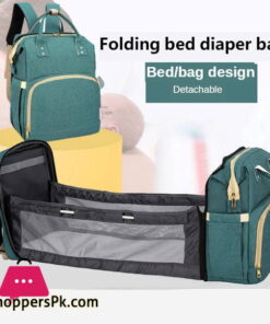 Portable Mummy Bag Folding Crib Multifunctional Large Capacity Traveling Bag for Mother And Baby