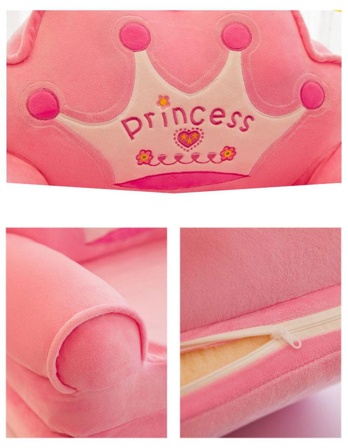 Princess Child Armchair Fold Sofa Cartoon Seat Sofa Washable