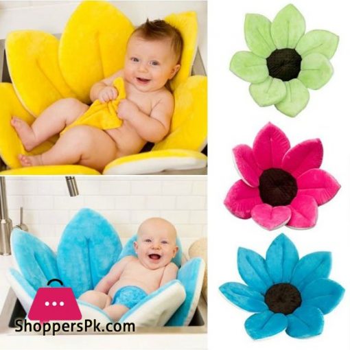 Solid Color Baby Bath Blooming Flower
