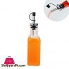Transparent Oil Vinegar Cruet Oil Glass Bottle with Sealed Cap 150ml