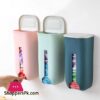 Wall Mounted Plastic Bag Dispenser, Grocery Garbage Bag Organizer, For Home, Kitchen