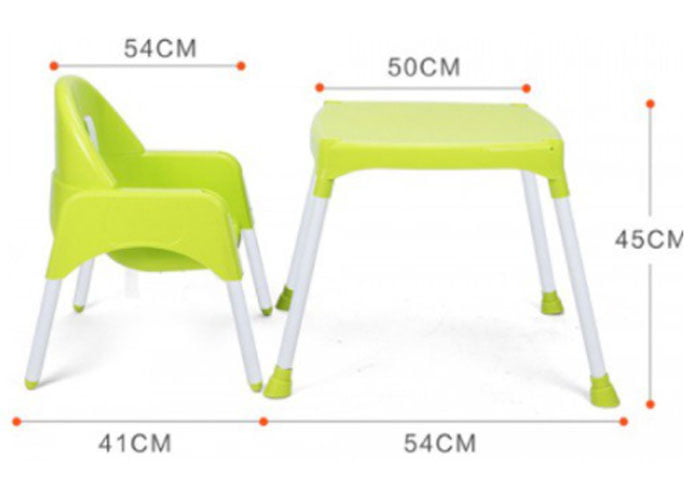 2 In 1 Baby High Chair Converts To A Chair And Table 8850