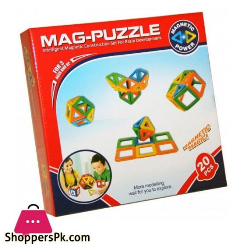 3D Super Mag Puzzle -20 Pcs