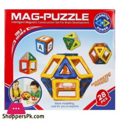 3D Super Mag Puzzle -28 Pcs