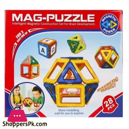 3D Super Mag Puzzle -28 Pcs
