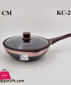 ALPENBURG Single Handle Wok with Lid Germany Made 30 CM #KC27