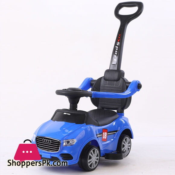 Audi 3 In 1 - Stroller/Walker Car/Riding Car (606)