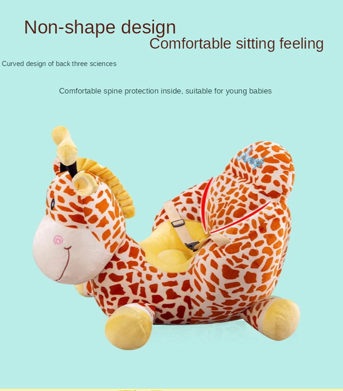 Baby Soft Plush Cushion Baby Sofa Seat 0 - 4 Years