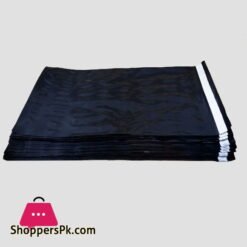 Black Courier Flyer Bags Pack  – 100 Peaces – 14 × 18 inch