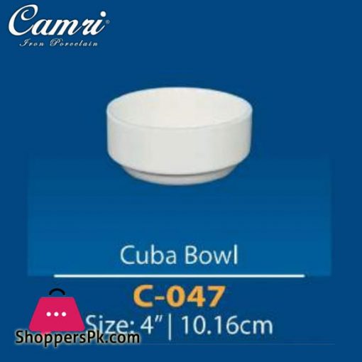 Camri Cuba Bowl 4 Inch -1 Pcs
