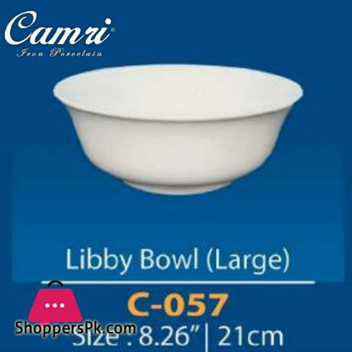 Camri Libby Bowl (large) 8.26 Inch -1 Pcs