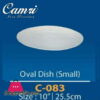 Camri Oval Dish 10 Inch -1 Pcs