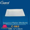 Camri Sequence Platter (Medium) 12 Inch -1 Pcs 2 Camri Sequence Platter (Medium) 12 Inch -1 Pcs