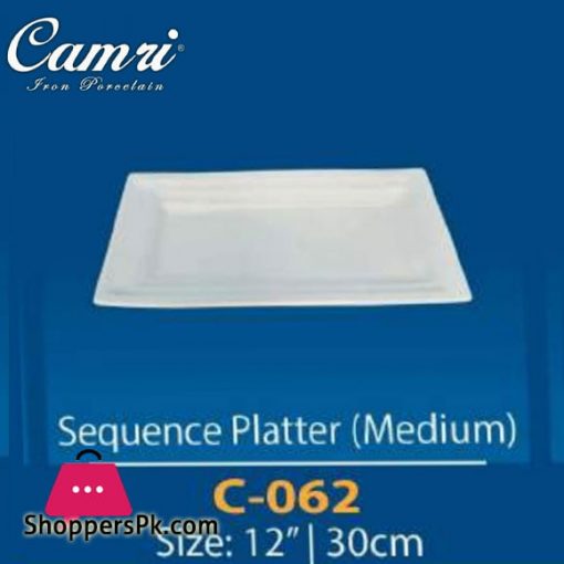 Camri Sequence Platter (Medium) 12 Inch -1 Pcs