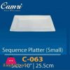 Camri Sequence Platter (Small) 10 Inch -1 Pcs