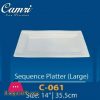 Camri Sequence Platter (large) 14 Inch -1 Pcs