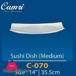 Camri Sushi Dish  (Medium) 14 Inch -1 Pcs