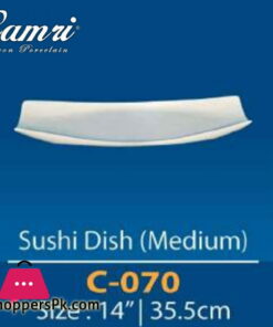 Camri Sushi Dish  (Medium) 14 Inch -1 Pcs
