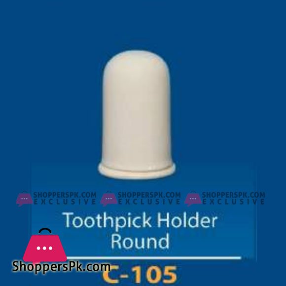 Camri Tooth Pick Holder Round -1 Pcs 3 Camri Tooth Pick Holder Round -1 Pcs