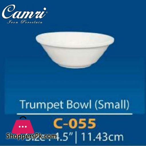 Camri Trumpet Bowl (small) 4.5 Inch -1 Pcs