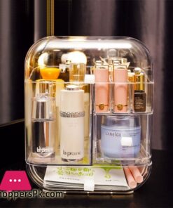 Desktop Acrylic Dustproof Cosmetic Storage Box Shelf Makeup Box