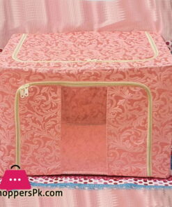 Foldable Clothes Storage Box 72 - Litre Capacity : Size : 50 x 40 x 36 CM