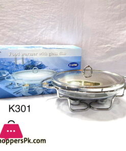 Food Warmer With Glass Dish 2 Liter K301