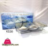 Food Warmer with Glass Dish 3 x 1.5 Liter K530