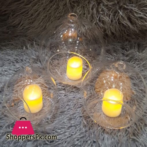 Glass Ball Holders with Llights or Home Decor