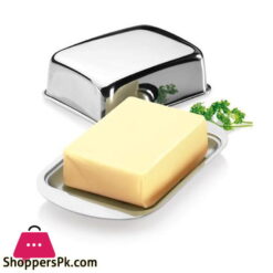 Tescoma Grand chef Stainless Steel Butter Holder Dish Italy Made #428630