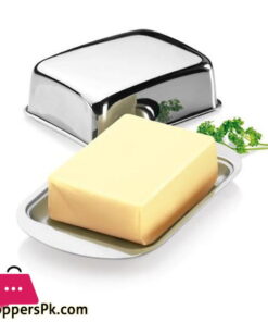 Tescoma Grand chef Stainless Steel Butter Holder Dish Italy Made #428630