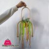 Hanging Artificial Flower With Rod Iroon Stand For Home Decor