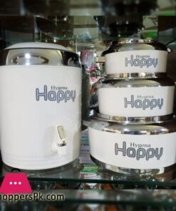 Happy Hygena 4 Pcs Hot Pot Set Silver