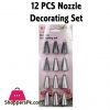 Icing Nozzles Decorating Set 12 Pcs